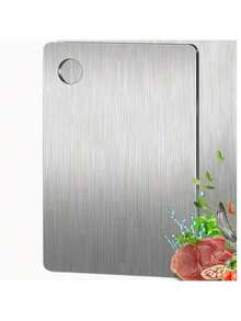 Premium Titanium Steel Double-Sided Cutting Board - For Kitchen And Catering - Multicolor - View 10