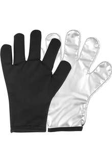 Sauna Sweat Gloves Sports Sweat Absorbing Gloves Sauna Heat Retaining Hand Protector Gloves Moisturizing Smooth Coating Sweat Enhancing For Men And Women Suitable For Running Fitness Gym Yoga And Home Use Fitness Essential Accessories - Multicolor - View 1
