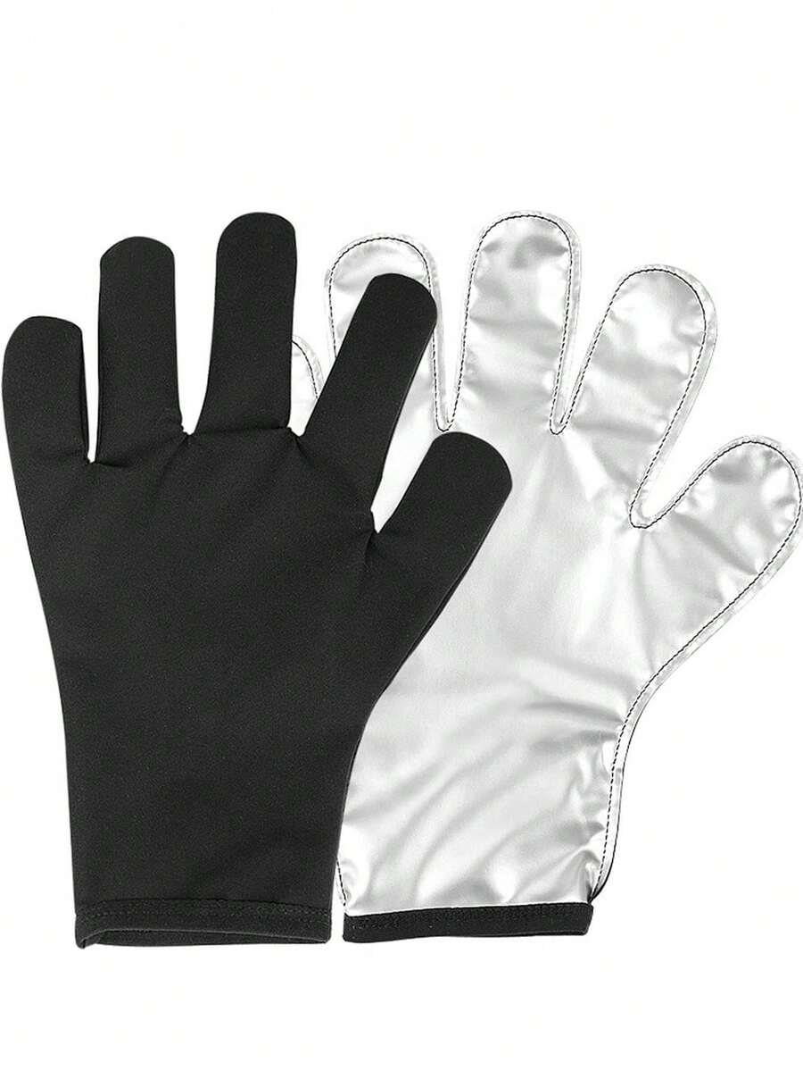 Sauna Sweat Gloves Sports Sweat Absorbing Gloves Sauna Heat Retaining Hand Protector Gloves Moisturizing Smooth Coating Sweat Enhancing For Men And Women Suitable For Running Fitness Gym Yoga And Home Use Fitness Essential Accessories - Multicolor - View 1