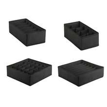 1 szt. Biały organizer na bieliznę, skarpetki, szuflada, 1 sztuka, dozownik, organizer na bieliznę, 20 przegródek, organizer na szufladę z tkaniny, pudełko do przechowywania skarpetek, bielizny, chusteczek, krawatów, dekoracji