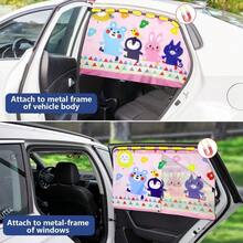 Car Window ShuttersHianjoo Parasol Magnético para Coche para Niños Cortina de Ventana de Automóvil Ventana Trasera Proteger del la Luz de Sol Rayos UV Tomados de La ManoCar Window Shutters - TomadosdeLaMano - Ver 3