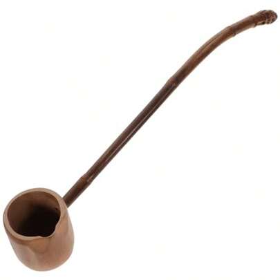 CCVB DOITOOL Wooden Water Ladle Long Handled Ladle Water Dipper Ing Scoop Bath Bamboo Japanese Bailer Scoop For Tea Ceremony Garden