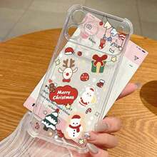 Merry Tree TPU Phone 17 Pro 16 15 Pro 14 13 12 Pro 11 Funda de silicona suave a prueba de golpes 2025.1 - A923 Gris - Ver 7