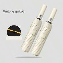 1把全自动24骨伞，防风防晒伞，防紫外线防折叠便携伞，适合商务、学校、办公室、家庭、旅行、春夏之选、伴娘礼物、房间、卧室装饰、海滩、旅行、男女通用、度假 - 預設 - 查看 20