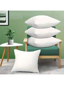 2pcs High-Quality Pillow Inserts In Multiple Sizes, Suitable For Bed, Sofa, Bedroom Support Cushion Filling - White - View 21