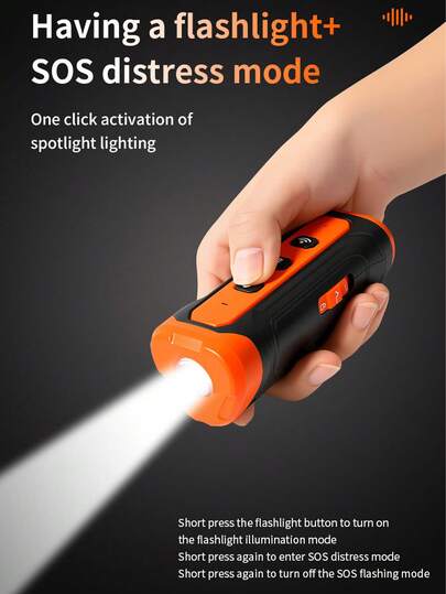 3X Ultrasonic Anti-Bark Dog Trainer With LED Flashlight, Behavior Correction Anti-Barking Device, & Humane For Indoor/Outdoor Use, Rechargeable & Portable