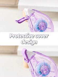 1pc/4pcs 236.22inch*236.22inchm Double Sided Adhesive Dots Glue Tape DIY Scrapbooking Collage Photo Album School Stationery Supplies Roller Tape - Color - View 10