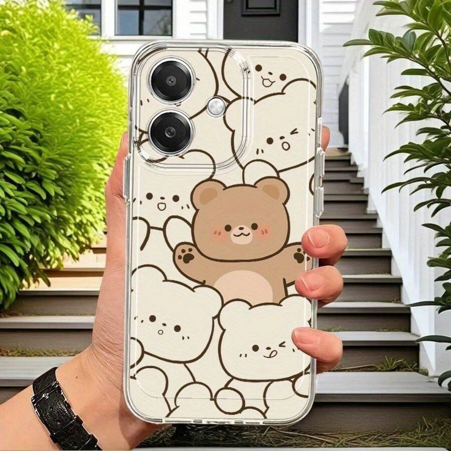 Funda de Teléfono Personalizada con Patrón para Oppo A3 A3 Pro A3X A16 A17K A18 A38 A40 A55 A57 A57S A58 A60 A76 A77S A78 A79 A80 5G A95 A98 Reno 5 8T 10 11 Pro 12 13F Funda de Teléfono Transparente a Prueba de Golpes de Cobertura Completa TPU Funda Protectora Simple de Moda a Prueba de Golpes Carcasa Suave Patrón 7Z202384 - Colores mixtos - Ver 1
