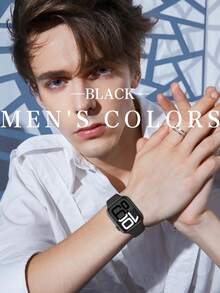 3 件表带，硅胶表带适合 38/40/41/42/44/45/49 毫米，兼容 Ultra/SE/8/7/6/5/4/3/2/1，男女通用时尚 - 彩色 - 查看 4