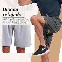 Men Badminton Shoes - G + Negro - View 5