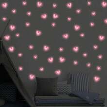 1 Peça Adesivo de Luz Noturna Rosa Criativa e Bonita, Adequado para Dia dos Namorados, Casamento, Aniversário e Decoração Diária