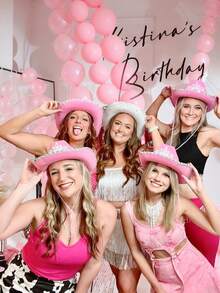 40 Stück rosa verlinkbare Luftballons, für Party, Jahrestag, Hochzeitsfeier Dekoration, Prinzessin Geburtstag, Valentinstag, Babyparty, Junggesellinnenabschied Dekoration, Influencer Outdoor Fotoshooting Dekoration - Pink - Übersicht 7