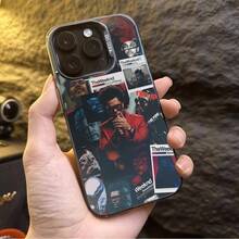 Funda Protectora de Teléfono con Cobertura Completa HC , Cantante y Productor Musical Canadiense Reconocido - Adecuada para iPhone 11/12/13/14/15/16 Pro Max Series. Regalo Ideal para Parejas en Navidad, San Valentín o Aniversarios, Regalo de Vacaciones,Regalo para Parejas,Impreso con UV - Color mezclado 1 - Ver 5