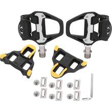 POENVFPO Pedales de Bicicleta, Aluminio Ligero, Tacos Antideslizantes, Pedales para Bicicleta de Montaña, Auto Bloqueantes, Diseño Ergonómico, Ciclismo de Ruta y Recreo - 1 - Ver 5