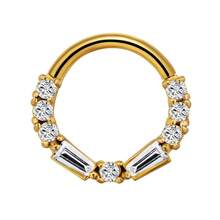 316 Stainless Steel Textured Zirconia Nose Ring Simple Fashion Men And Women Popular Body Piercing Jewelry Suitable For Party Or Gifts For Girls