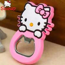 Sanrio 1PC Silicone Bottle Opener - And Multifunctional Kitchen Tool - Perfect For Home Bars And Soda Enthusiasts To Collect And Design, Wine Opener, Party ﻿