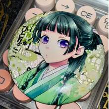 1pc The Apothecary Diaries 2025 New Product - Badge Pendant, Desktop Decor, Bag Charm, Display Collection, Home Decoration, High Transparency Material High Definition Printing, Bedside Desk Decor, Desktop Collection Ornament, Desk Decor Accessory, Anime Desktop Decor - Multicolor - View 11