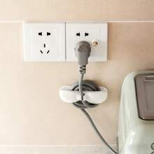 3/5/10 cái Dụng cụ quấn cáp sáng tạo và cải tiến, Dụng cụ sắp xếp đa năng, Kẹp cáp dính vô hình, Thích hợp cho nhà bếp, Thiết bị gia dụng, Đồ điện tử văn phòng, Máy pha cà phê, Nồi chiên không dầu, Máy nướng bánh mì, Nồi áp suất, Máy ép trái cây, Máy xay sinh tố, Quản lý cáp - Nhiều màu - Xem 5