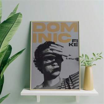 1 st Dominic Fike-poster - Fike-poster - Musikväggkonst - Digitaltryck - Gåva - Solbränna - Popkulturtryck - Dominic Fike-tryck - Posters Canvastavla Väggkonst Rum Heminredning Oramad