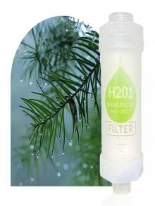 One Shower Head Filter, Bathroom Aromatherapy Spa, Aromatherapy Water Purifier, Contains Concentrated Vitamin C, Removes Chlorine, Fluoride And Heavy Metals, Suitable For All Shower Heads, A Must-Have For Home Bathroom Renovation, Shower Head Accessories, Household Accessories, Bathroom Accessories, Water Purifier