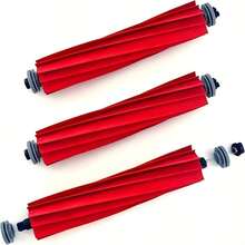 Three Replacement Main Brushes For Vacuum Cleaners, Compatible With Roborock S7, S7+, S7 MaxV, S7 MaxV Plus, S7 Max Ultra T7S, T7S Plus, Q7, Q7+, Q7 Max, Q7 Max+, Q Revo, Qrevo MaxV, And Qrevo S Vacuum Cleaning Robot Accessories. - 3pcs - View 2