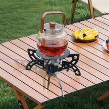 REDSUN 1 个通用锅架环，适用于燃气灶、便携式炉灶、摩卡壶 - 户外露营烹饪架，防锈高温涂层，直径 5.3 英寸/13.5 厘米