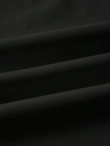 abyoxi 两件套：黑色荷叶边抹胸上衣搭配阔腿裤，优雅时尚，适合办公室、通勤、成熟社交场合、派对、约会、情人节、春夏穿着。 - 黑色 - 查看 7