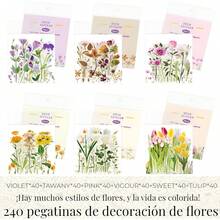 Assorted Stickers - bloemen - Bekijken 2