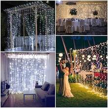 Connectable Red And White Christmas String Lights, 2Pack Total 164FT 400LED Christmas Lights For Outdoor/Indoor, Plug In Tree Lights With 8 Modes, String Lights For Christmas Decorations Holiday - Cool White - View 4