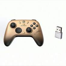 GAMESIR وحدة تحكم ألعاب متعددة المنصات N2 Lite مع تبديل ثلاثي الأوضاع للألعاب على الأجهزة المنزلية والكمبيوتر الشخصي والهواتف المحمولة، وأزرار ميكانيكية بدون زمن انتقال، وعصا تحكم بتأثير هول، ووقت استجابة عالي يبلغ 1000 هرتز.