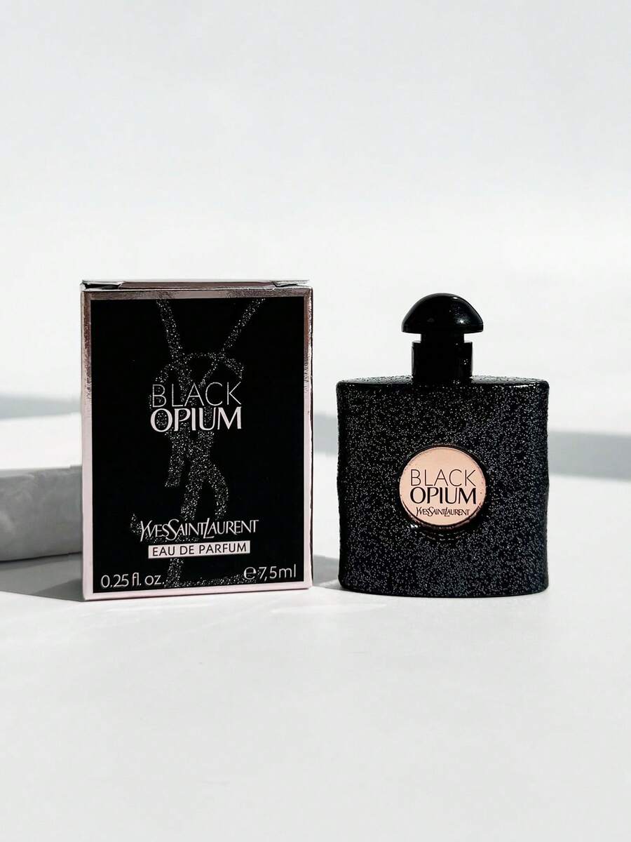 Yves Saint Laurent YSL EAU DE PARFUM BLACK OPIUM 7ml [TAMAÑO MINI] - Leñoso y terroso - Ver 1