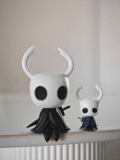 1 pieza Figura decorativa coleccionable de personaje del juego Hollow Knight, juguete decorativo lindo de PVC para coche/escritorio/decoración del hogar, artículo decorativo adecuado para decoración de jardín
