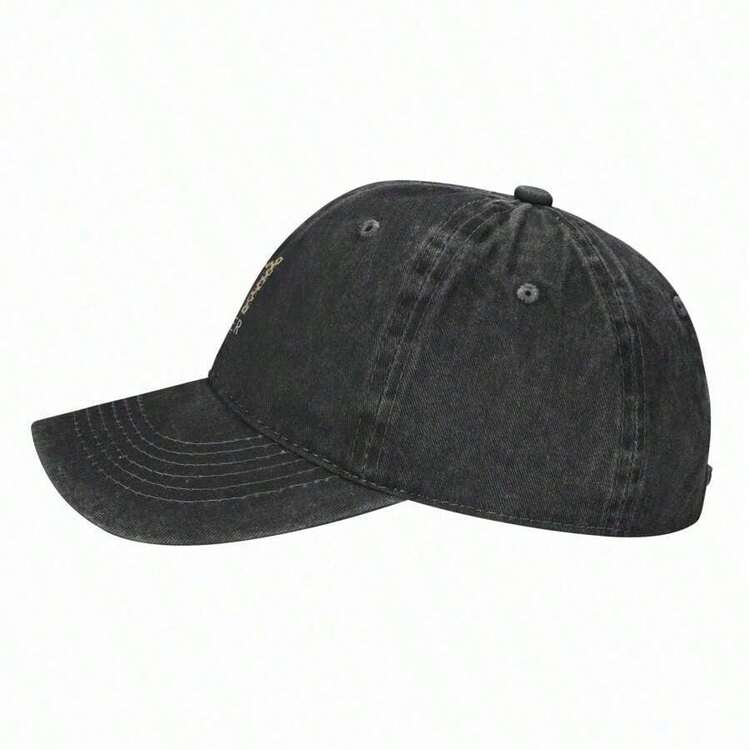 911 Dispatcher Leopard 3 Mens And Womens Washable Hat, Funny Graphic Print Text Letters Unisex Adult Adjustable Baseball Cap, Fashion Casual Sun Hat Washed Denim Baseball Cap Made In USA - Màu be - Xem 3