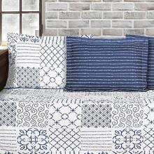 Decor Blue Daybed Monique 6 Piece Cover Set 39"X75" - Blue - View 5