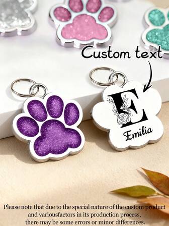 Ayotu Custom Laser Engraved Keychain Accessories, Keychain Decorations,Customizable [Product Name] With Your Name - Engraved Just For You,Bridesmaid Gifts, Bestie Gifts, Pet ID Tags And Collars (For Dogs And Cats), Custom Pet Cat Name Tags, Custom Engraved Dog Name Tags, Cat ID Tags