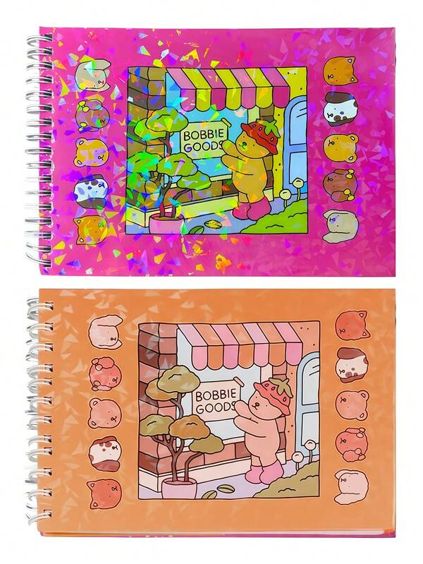 (Regalo de Navidad)[Color de la cubierta enviado al azar]BOBBIE COLORING BOOK GOODS:1 Libro para colorear para adultos y adolescentes con lindos amigos animales para relajación (Acogedor y lindo para colorear)Actividad de viaje para niños, juguetes para niños, niña bebé, juegos sensoriales, juguetes para niños pequeños[Esenciales dibujados a mano]Navidad Halloween El regalo perfecto para aliviar el estrés en una fiesta.
