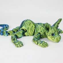 1 件 50 厘米/19.69 英寸 3D 打印巨型狮身人面像猫雕像，无毛猫家居装饰，逼真的仿真眼睛，全身可活动关节，彩虹系列猫装饰，节日装饰礼物，圣诞节，万圣节装饰，猫爱好者的完美礼物 - 彩色 - 查看 38