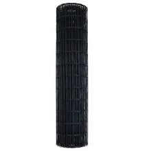 vidaXL 1 X 10 M Grauer PVC-Beschichteter Eisenzaun - Grey - View 6