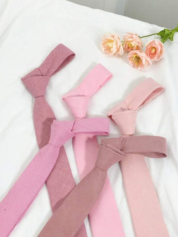 1 Stück unisex einfarbige Polyester Textur Vintage Stil Krawatte, geeignet für formelle Abendessen, Partys, Hochzeiten, Abschlussfeiern, Zeremonien, Trauzeugen, Bräutigame