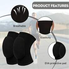 1 Coppia di Fasce di Compressione Regolabili per il Ginocchio con Protezione della Rotula per Donne, Adatte per Danza, Pallavolo, Calcio, Yoga, Corsa, Ginocchiere Morbide e Traspiranti - Multicolore - Visualizzare 5