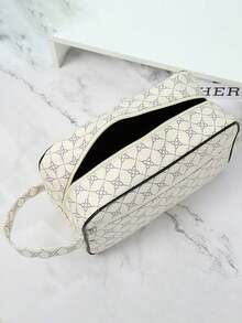 Men's Clutch Bag, Men's Handbag, Men's Wrist Bag, Men's Toiletry Bag, Large Capacity, Waterproof, Lightweight, Suitable For University, Business, Travel, PU Leather, Retro, Men's Gift, Small Bag, Christmas Bag, Waterproof Backpack - Multicolor - View 3