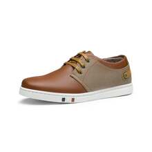 Men's Fashion Sneakers Flexible And Soft - màu nâu - Xem 3