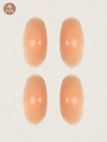 2/4pcs Silicone Shoulder Pads, Thick And Wide, New Design, Washable And Reusable, Enhance Shoulders And Chest Shape, The Secret Weapon For Men To Improve Their Outfit. - Multicolor - View 10