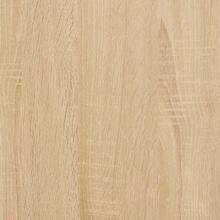 vidaXL Konsolentisch Sonoma-Eiche 75 X 19,5 X 75 Cm Holzwerkstoff - Yellow - View 8