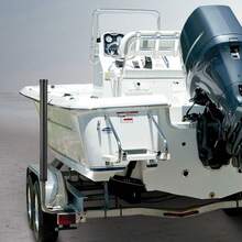 Guías para Remolque de Barcos, 40", 2 Piezas de Guías para Remolque de Acero Galvanizado Inoxidable, Guías para Remolque con Tubos de PVC Negro, Piezas de Montaje Incluidas, para Barco de Esquí, Barco de Pesca o Remolque de Velero - 40" - Ver 9