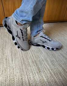 Men's Reflective Pro X Wave Chameleon Sneakers - Immediate Shipping - Various Colors - Chameleon Gray - View 1