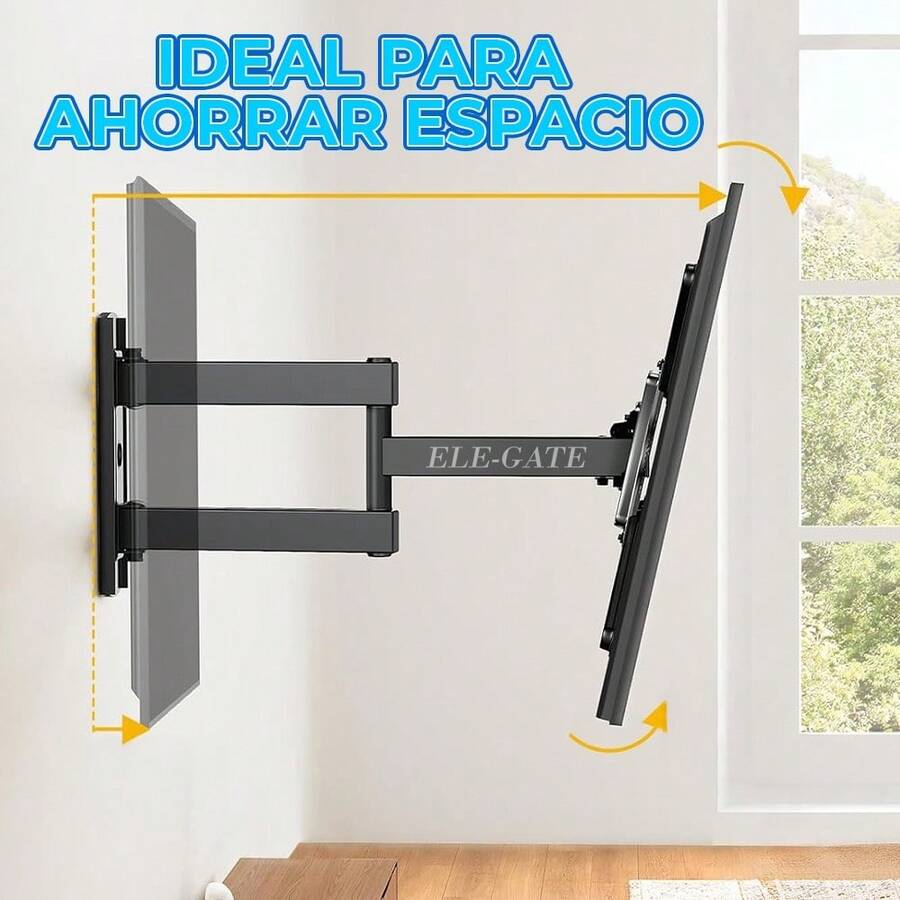 Soporte para Pantalla de 23" a 60" Desplegable con Rotación 180° - Multicolor - Ver 1