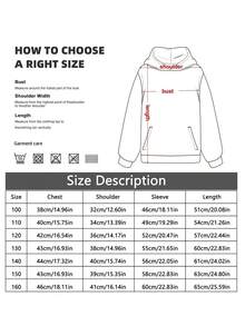Youth/Kids Ice Cream Hoodies Sweatshirts Casual Comfort Tops Autumn Fashion Clothing 2025 Cute Clothes - Màu xanh lam - Xem 6