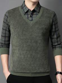 Men Polo Shirts - Green - View 1