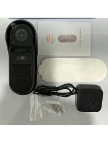 Smart Wireless Doorbell With Video Camera, 2.4G WiFi Security Camera, Suitable For Home Security With Night Vision, Voice Changer, Photo/Video Capture, Two-Way Audio, Chime (No WiFi), Rechargeable, APP Control, Ideal As Holiday Gift For Christmas, Valentine's Day, Men - Multicolor - View 16